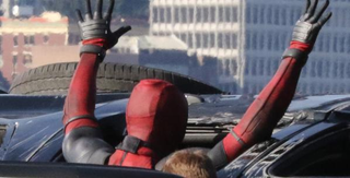Illustration for article titled Here are some leaked photos from the Deadpool set